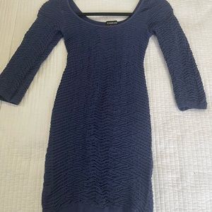 Purple Backless Mini Dress